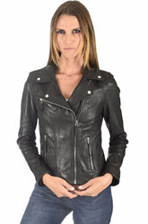 Women Genuine Leather Jacket WJ 03